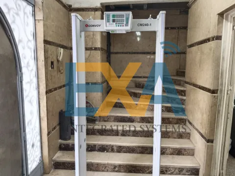 مشروع بوابات كشف المعادن مصانع نيو تريز للاستانلس من مشروعات إكسا