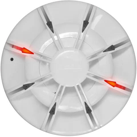 كاشف دخان وحرارة مزدوج Zeta Fyreye MKII | صناعة بريطانية