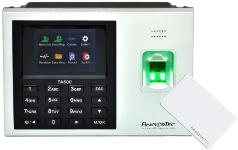 جهاز بصمة حضور وانصراف FingerTec TA500 | أفضل سعر في مصر