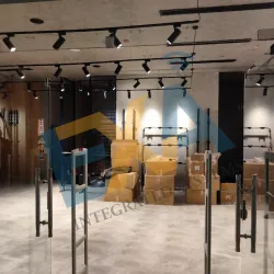 توريد وتركيب بوابات إنذار سرقة الملابس ونظام التاجات الأمنية للمحلات التجارية داخل داندي مول